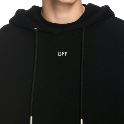 Black Vibe Arrow Hoodie