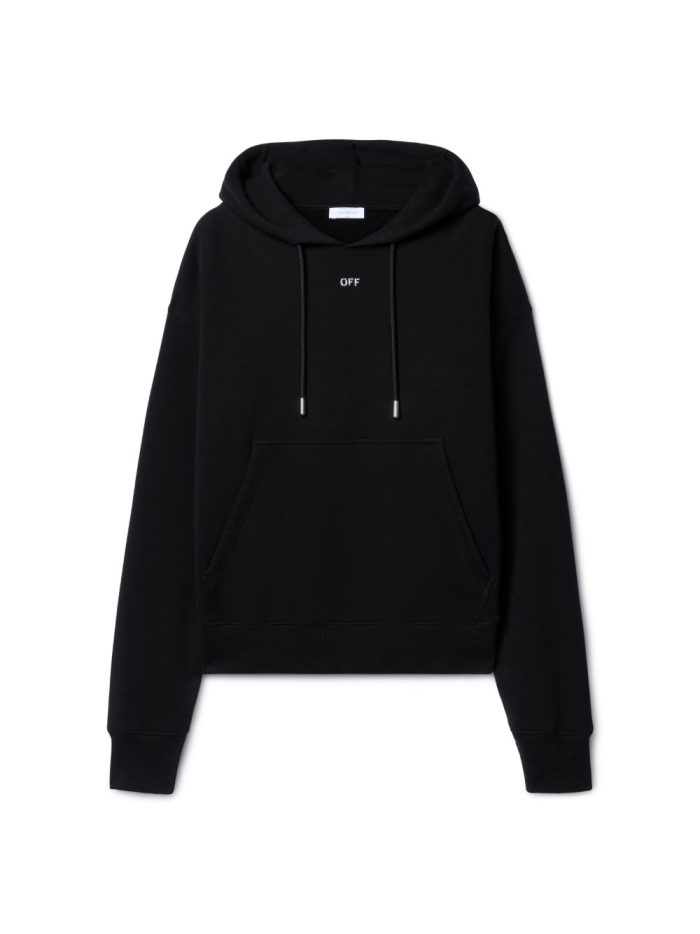 Black Vibe Arrow Hoodie