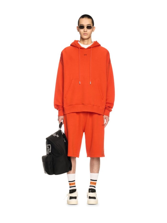 Orange Vibe Arrow Hoodie