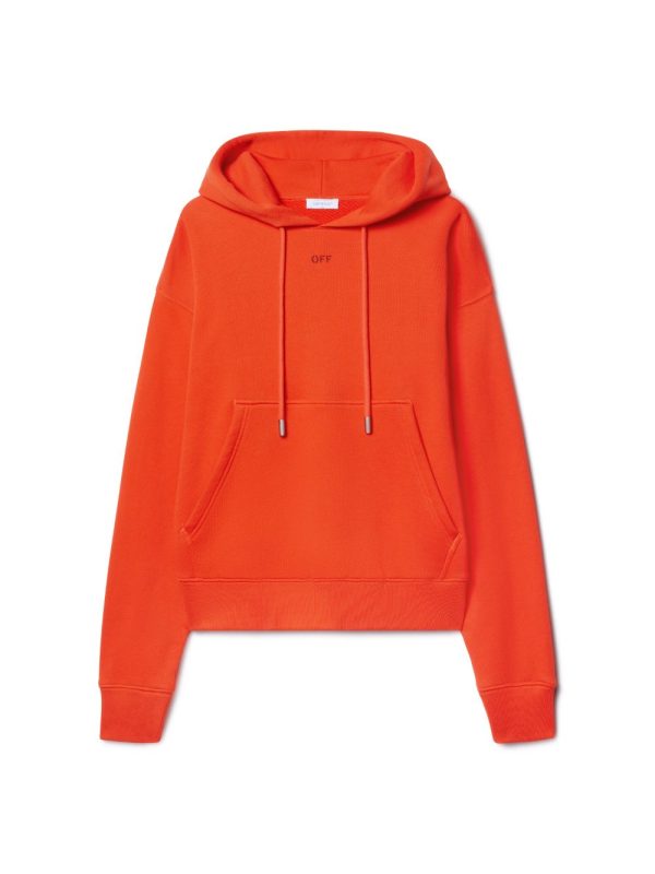 Orange Vibe Arrow Hoodie