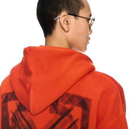 Orange Vibe Arrow Hoodie