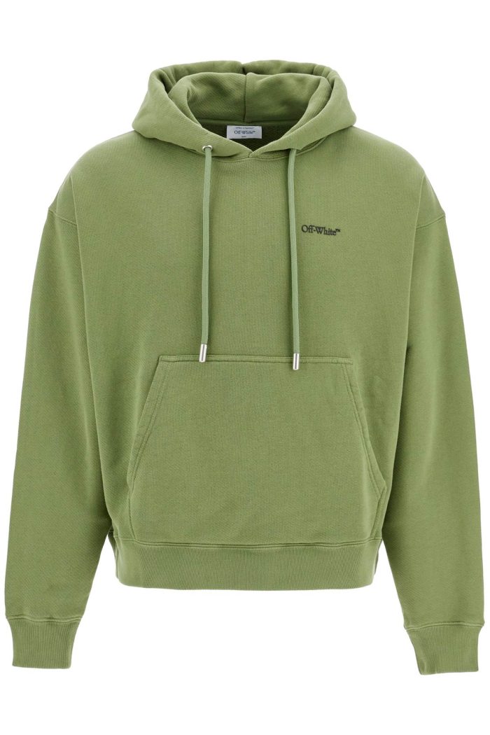 Off White Windy Arrow Green Hoodie