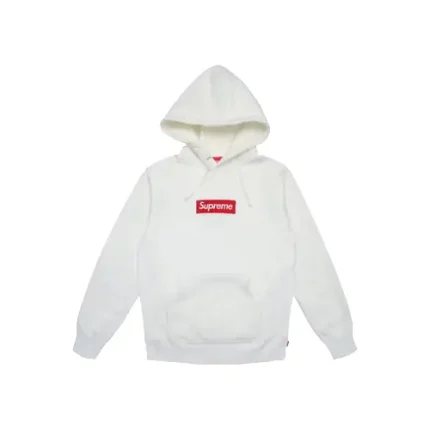 White Supreme Hoodie