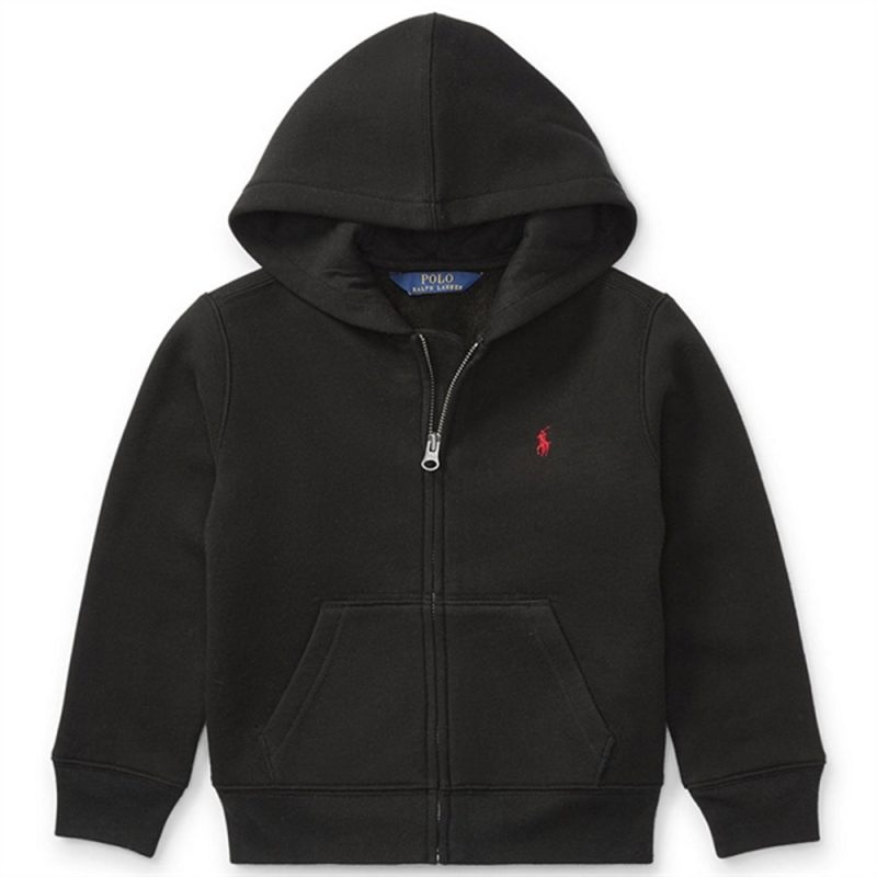 Polo Ralph Lauren Boy Hoodie Polo Black