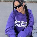 Broken Planet Market Broken Planet Hoodie Amethyst