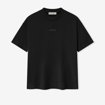 Black Essentials Classic Tee