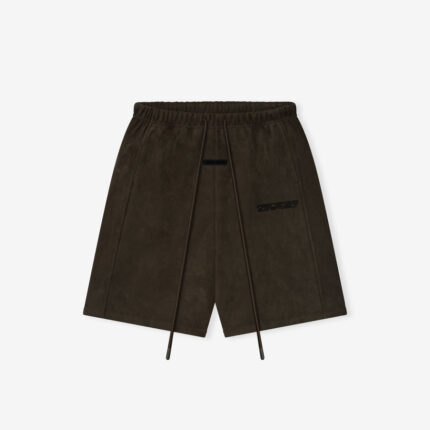 Essentials Suede Fleece Relaxed Short
