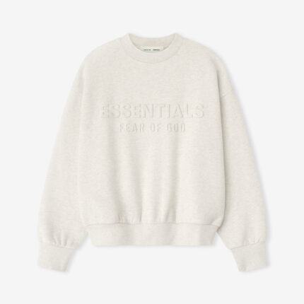 Essentials Embossed Classic Crewneck Sweatshirt