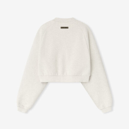 Womens Embossed 90s Raglan Crewneck Sweatshirt