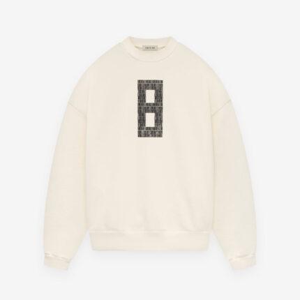 Fear of God 8 Cream Crewneck Sweatshirt