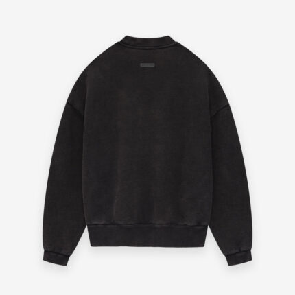 Fear of God Black Thunderbird Crewneck Sweatshirt