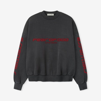 Essentials Chicago Heavy Fleece Cropped Sweatshirt