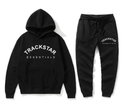 Trackstar Essential Premium Tracksuit – Black