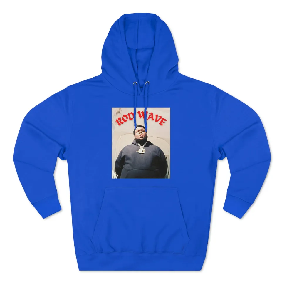 Blue Rod Wave Hoodie Blue Rod Wave Hoodie