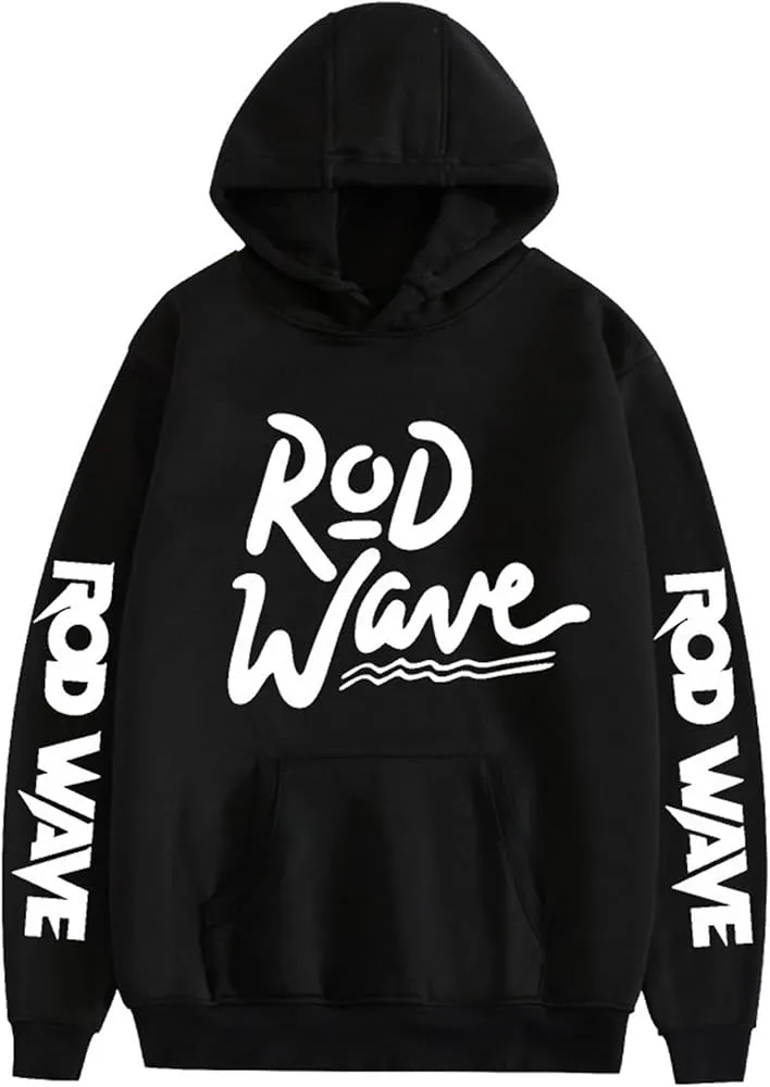 Rod Wave Pullover Black Hoodie Rod Wave Pullover Black Hoodie