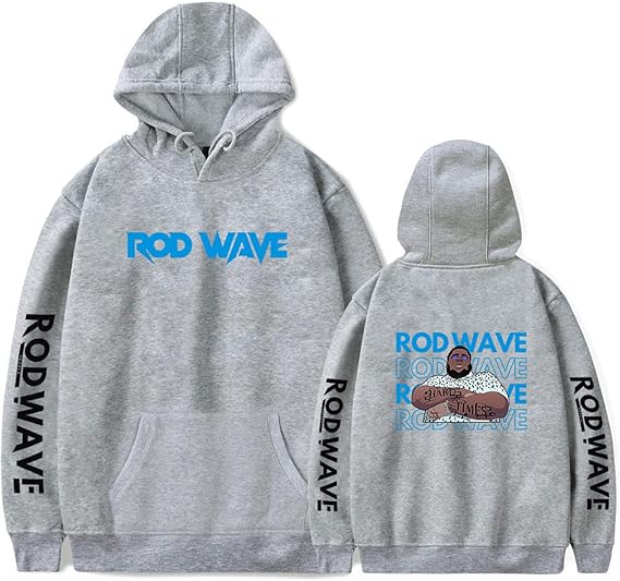 Rod Wave Grey Hoodie Rod Wave Grey Hoodie