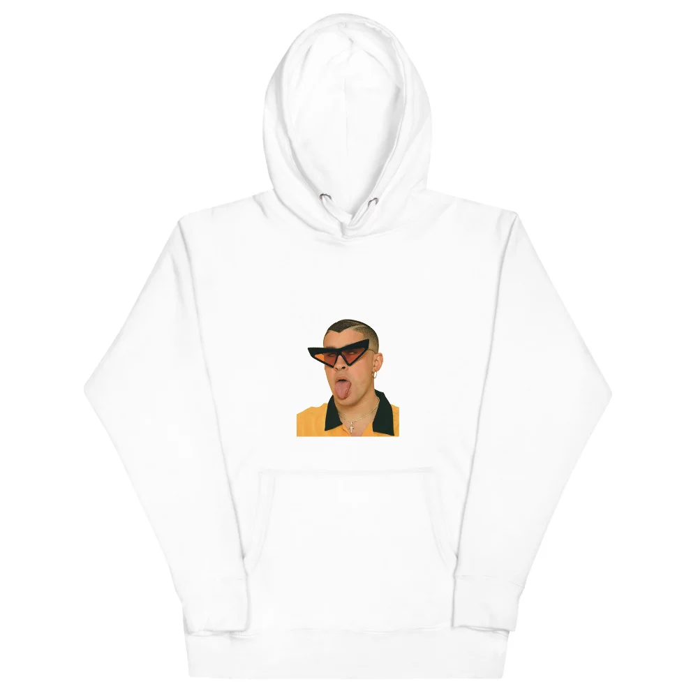Bad Bunny Face Hoodie Bad Bunny Face Hoodie