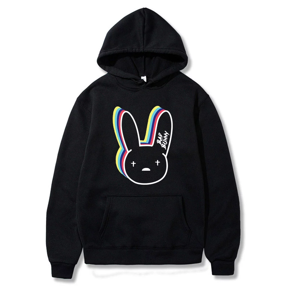 Bad Bunny Stetch Logo Hoodie Bad Bunny Stetch Logo Hoodie