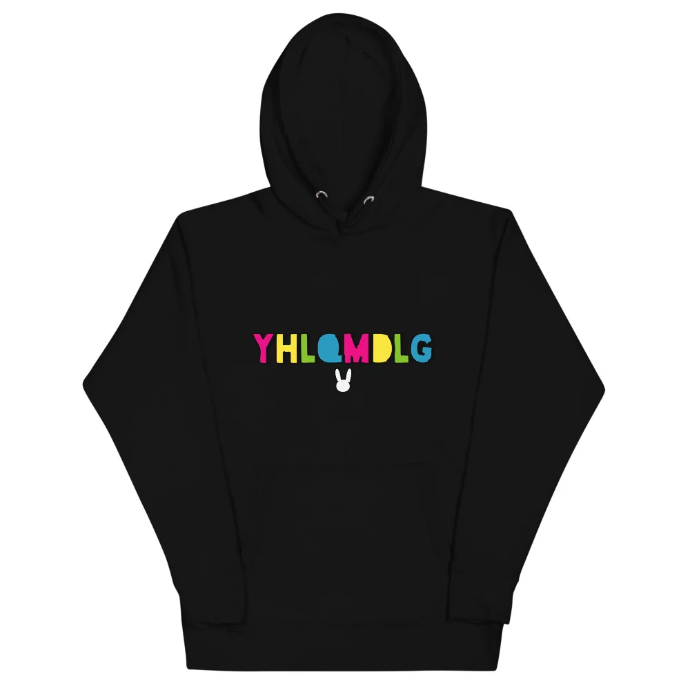 Bad Bunny YHLQMDLG Unisex Hoodie Bad Bunny YHLQMDLG Unisex Hoodie