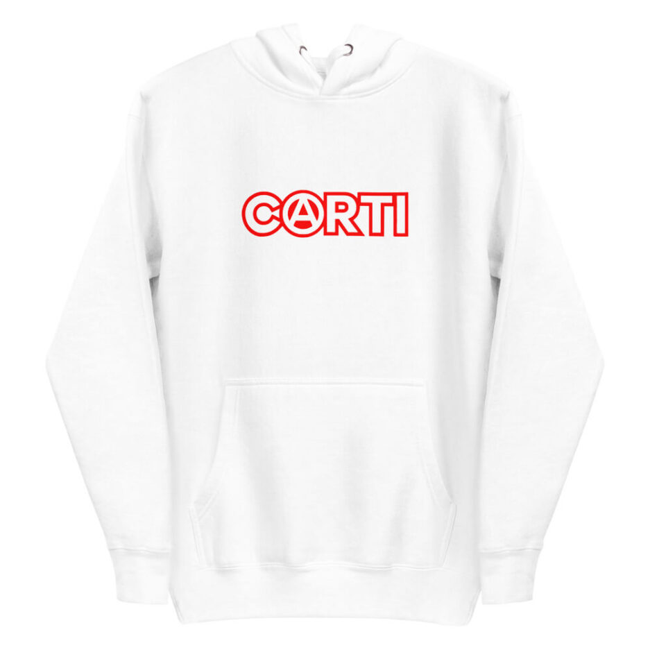 CARTI ANARCHY BLACK RED Classic Hoodie CARTI ANARCHY BLACK RED Classic Hoodie