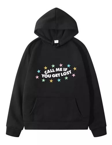 Call Me If You Get Lost Hoodie Black
