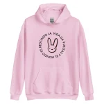 Es Redondo La Vida Da Bad Bunny Pullover Hoodie