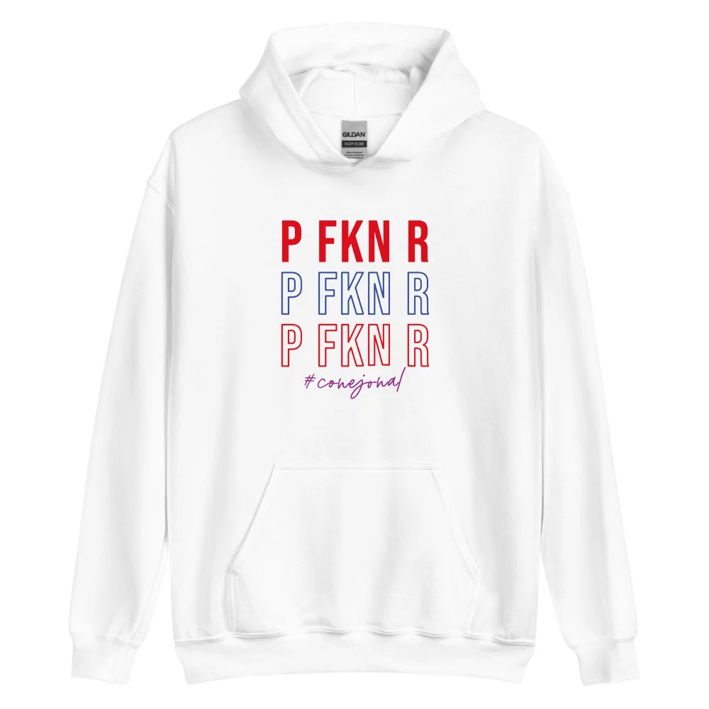 P FKN R (Bad Bunny) Pullover Hoodie P FKN R (Bad Bunny) Pullover Hoodie