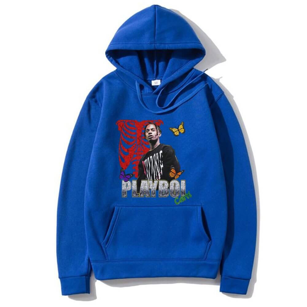 Playboi Carti Die Lit Tour Ribcage Butterfly Hoodie Playboi Carti Die Lit Tour Ribcage Butterfly Hoodie
