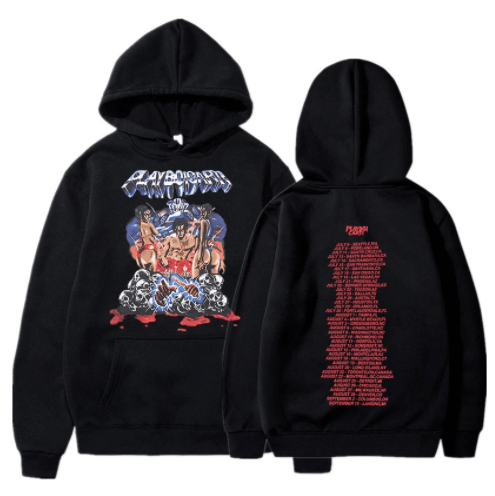 Rap Playboi Carti Hip-Hop Hoodie Rap Playboi Carti Hip-Hop Hoodie