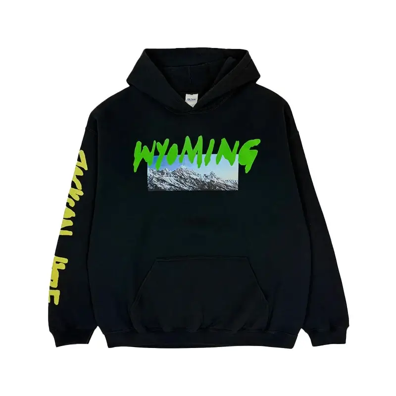 Ye 2018 Wyoming Hoodie In Black Ye 2018 Wyoming Hoodie In Black