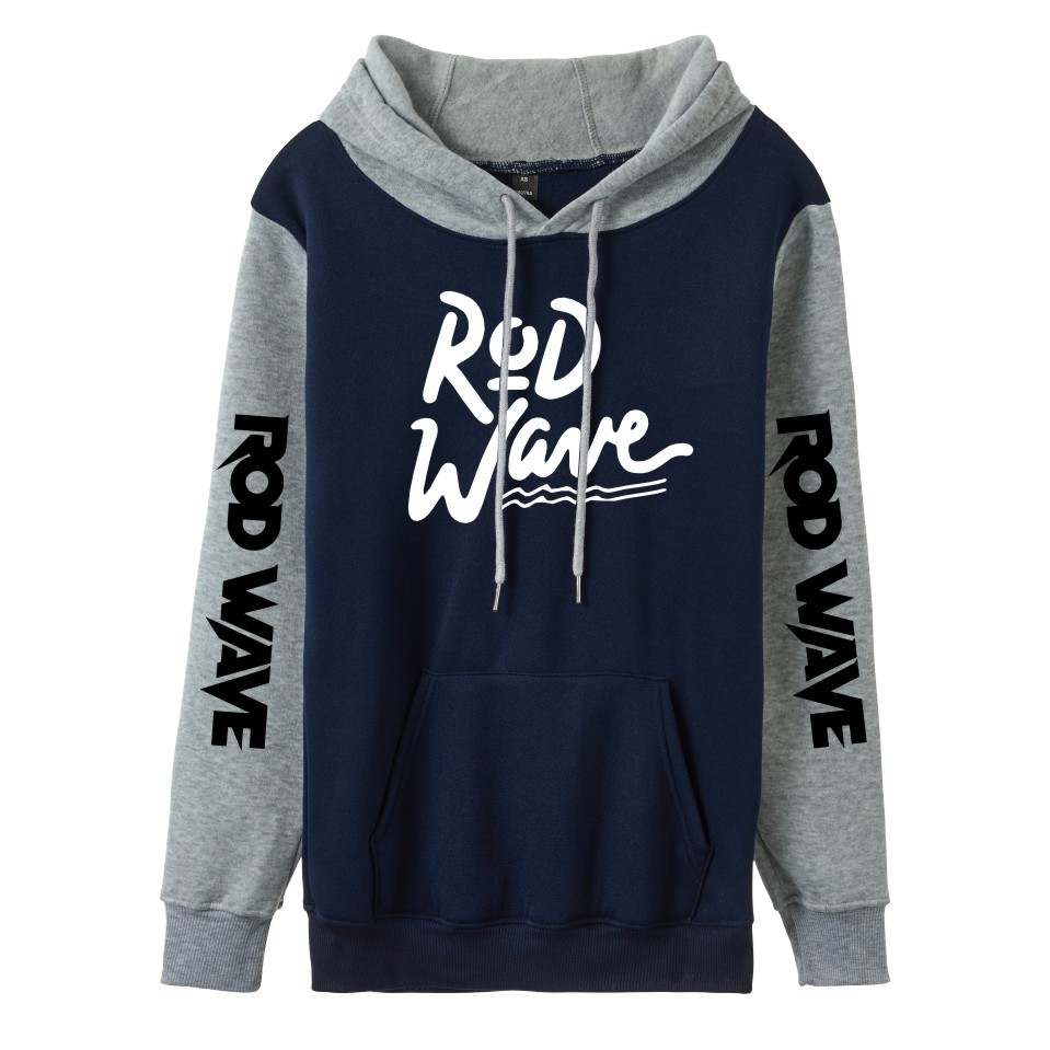 Rod Wave Front And Sleeve Printed Hoodie Rod Wave Front And Sleeve Printed Hoodie