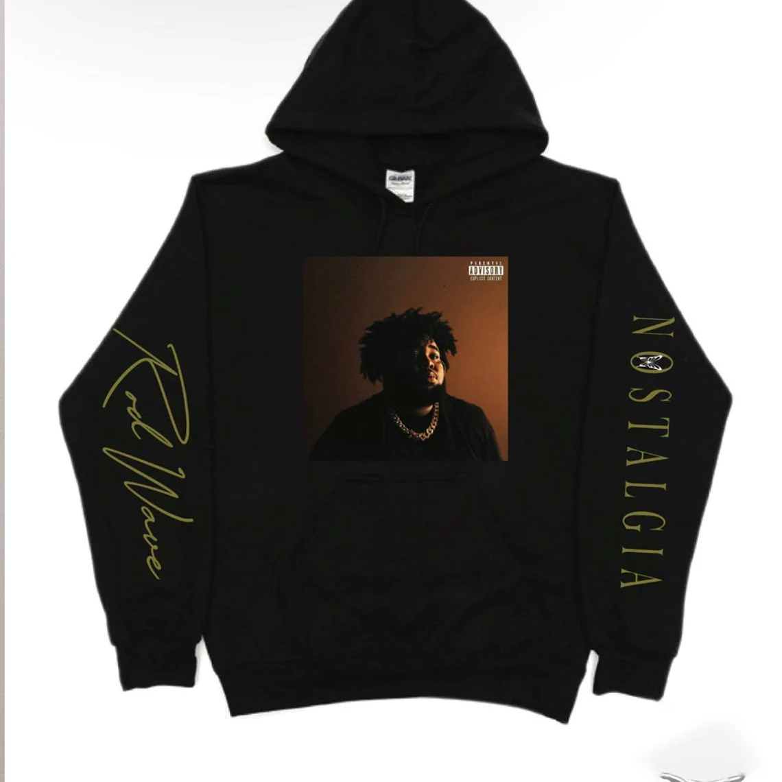 Beautiful Black Rod Wave Nostalgia Hoodie Beautiful Black Rod Wave Nostalgia Hoodie