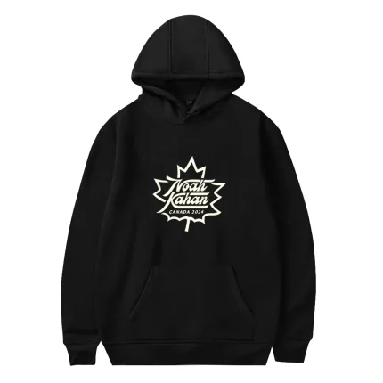 Black Noah Kahan Canada Tour Hoodie