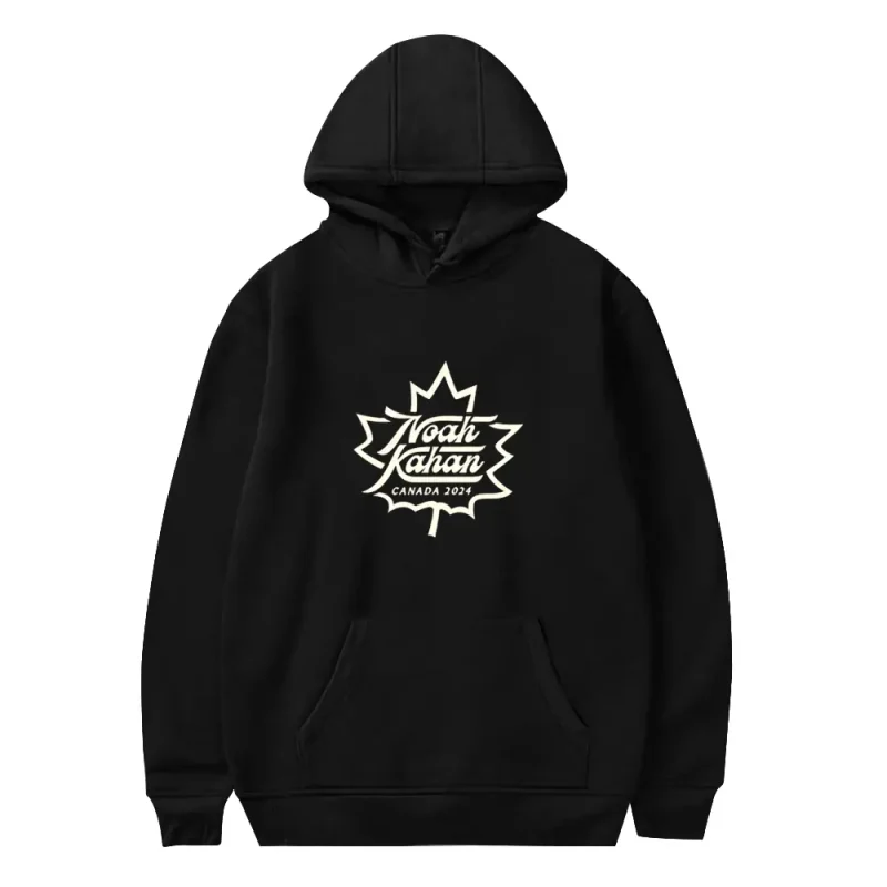 Black Noah Kahan Canada Tour Hoodie