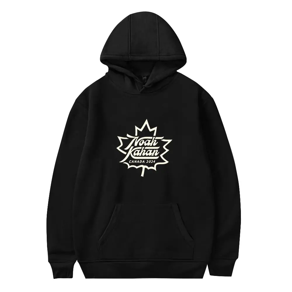 Black Noah Kahan Canada Tour Hoodie Black Noah Kahan Canada Tour Hoodie