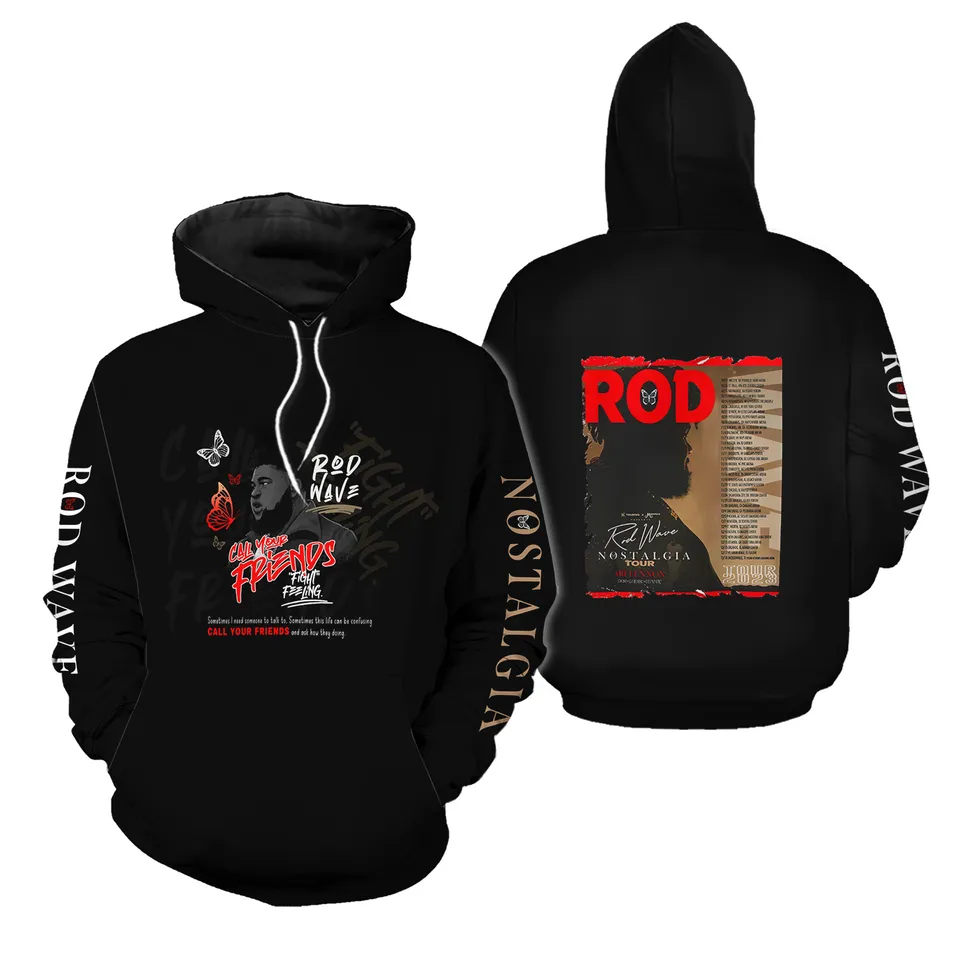 Rod Wave Nostalgia Hoodie Rod Wave Nostalgia Hoodie