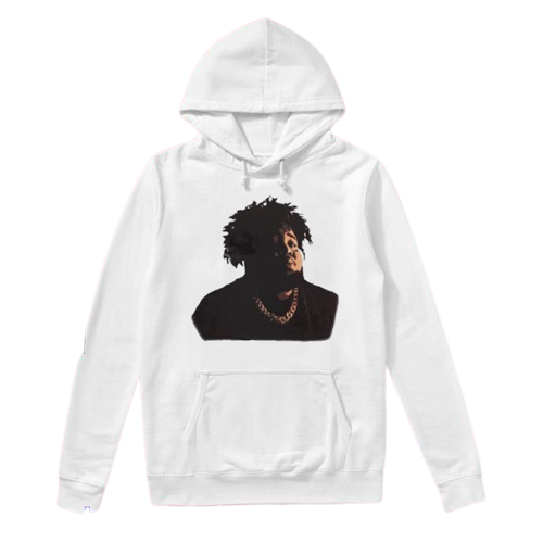 Rod Wave Nostalgia Oversized White Hoodie Rod Wave Nostalgia Oversized White Hoodie