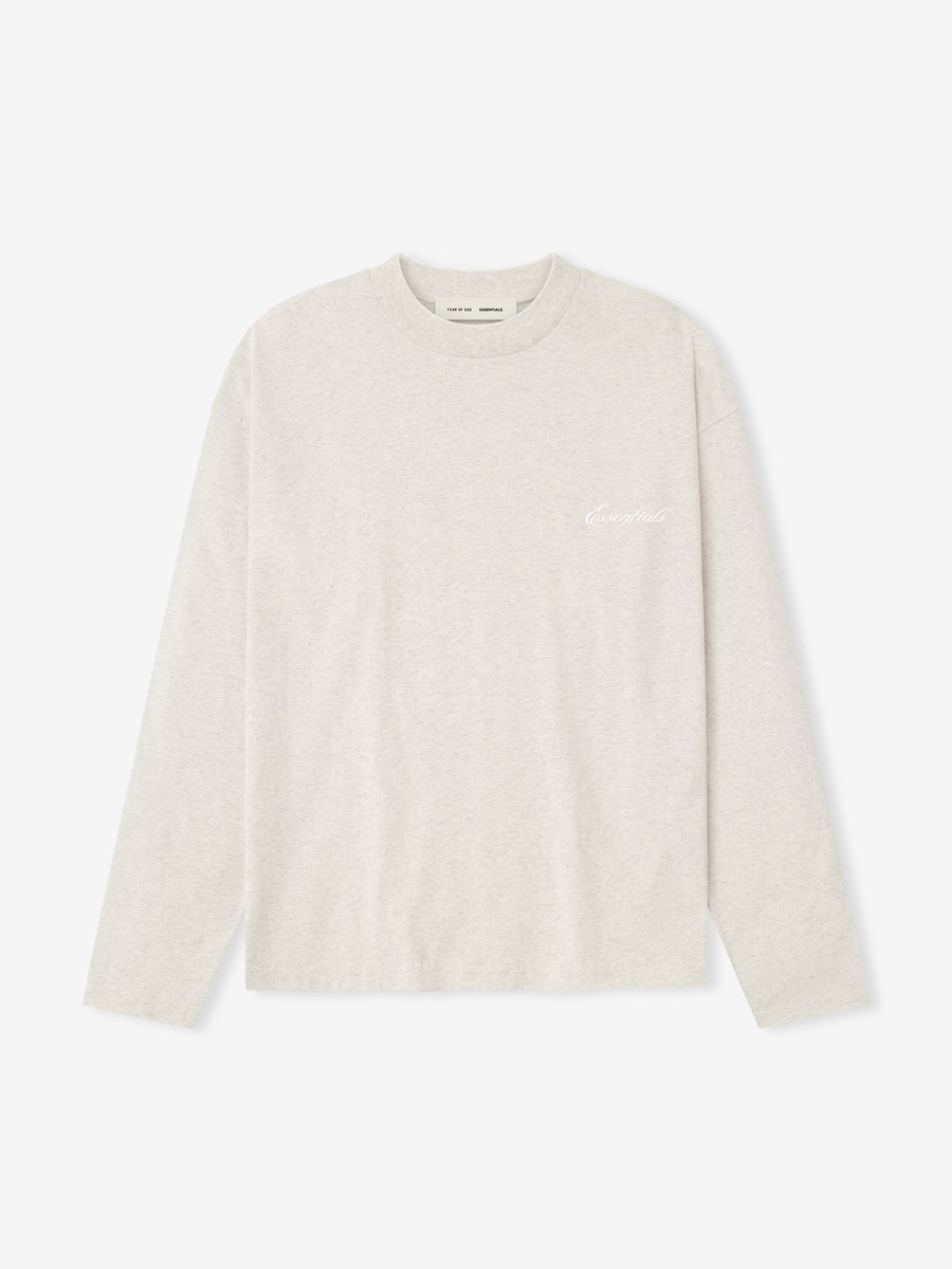 Essential Embroidered Classic Long Sleeve Tee Essential Embroidered Classic Long Sleeve Tee