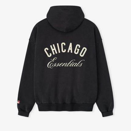 Essential White Logo Sox Sport Hoodie