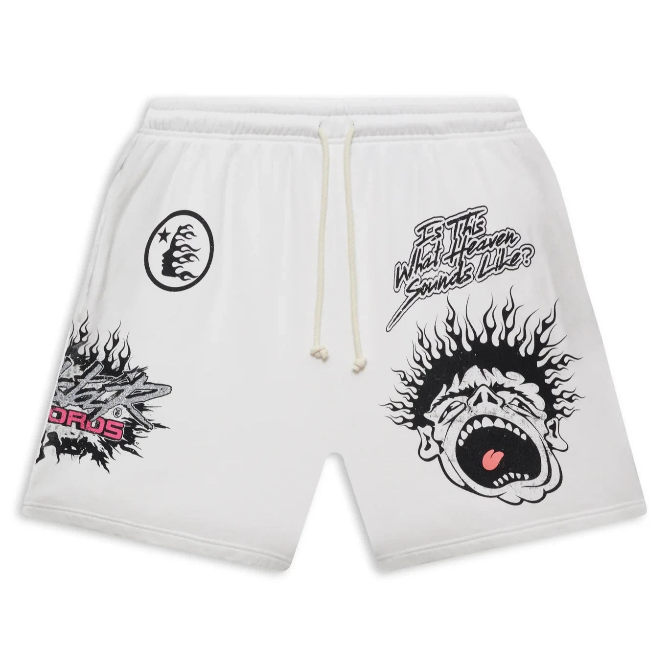 Hellstar Records Shorts White Hellstar Records Shorts White