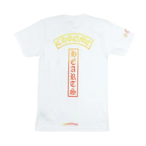 Chrome Hearts Gradient Logo T-shirt White