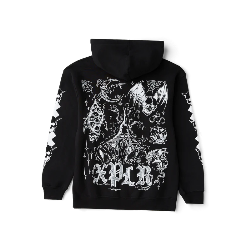 Inked Xplr Black Hoodie