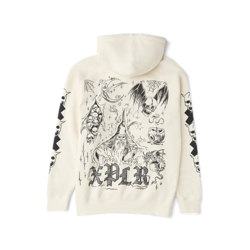Inked Xplr Bone Hoodie