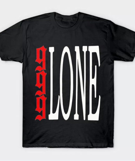 Juice Wrld X Vlone 999 Logo Tee – Black White Juice Wrld X Vlone 999 Logo Tee – Black White