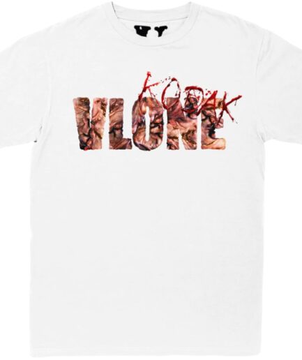 Kodak Black x Vlone Vlonekb White T-Shirt Kodak Black x Vlone Vlonekb White T-Shirt