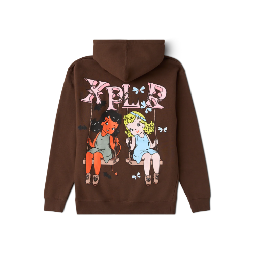 Poler Opposites Brown Hoodie