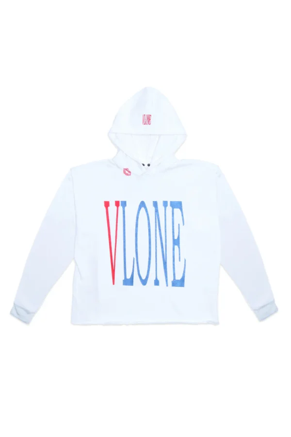 RED LIPSTICK OG EMBROIDERED HOODIE (white) RED LIPSTICK OG EMBROIDERED HOODIE (white)