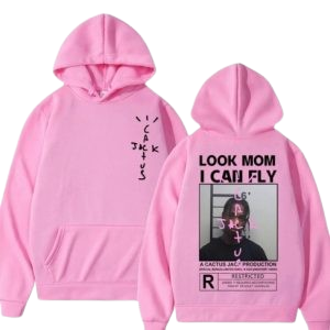 Travis Scott Cactus Jack Pink Hoodie