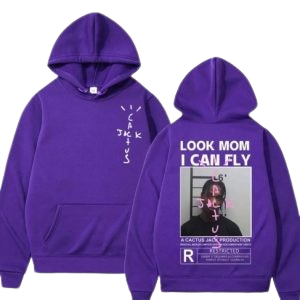Travis Scott Cactus Jack Purple Hoodie