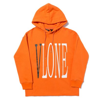 VLONE Fragment Staple Hoodie (Orange)